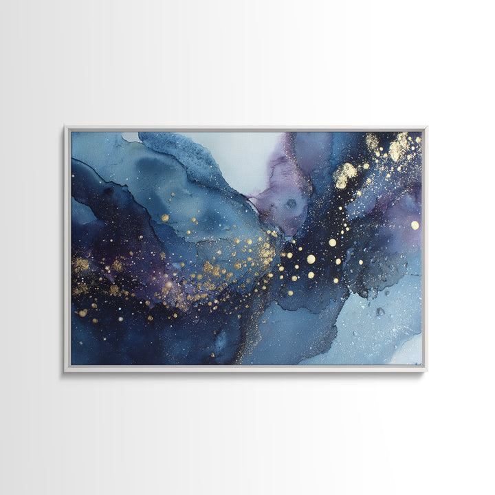 Scorpio Formed from Stars and Jeweled Shadows Framed Canvas Print, Astrology Art, Zodiac Sign Print, Living Room Decor, Zodiac, AST-3x2-86