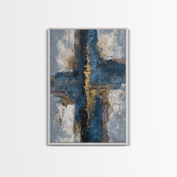 Abstract Soundwave Art Framed Canvas Print, Basement Art, Trendy Wall Art, Living Room Decor, Retreat, Original Art Prints, BAS-2x3-28