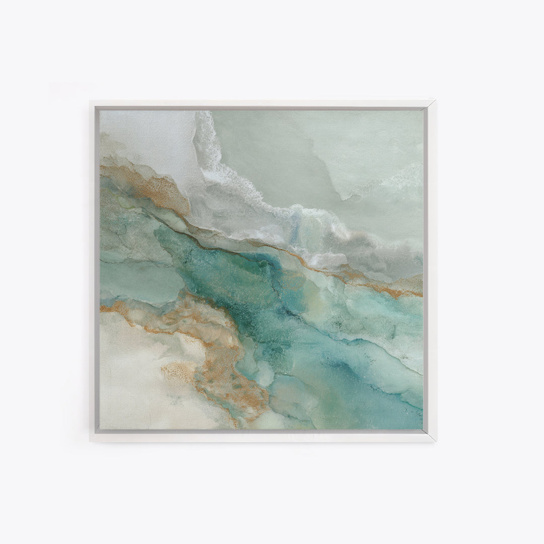 Abstract Marble Texture Framed Canvas Print, Bathroom Art, Art Print, Bathroom Decor, Fine Art, Spa, Custom Pet Portrait, BAT-1x1-88
