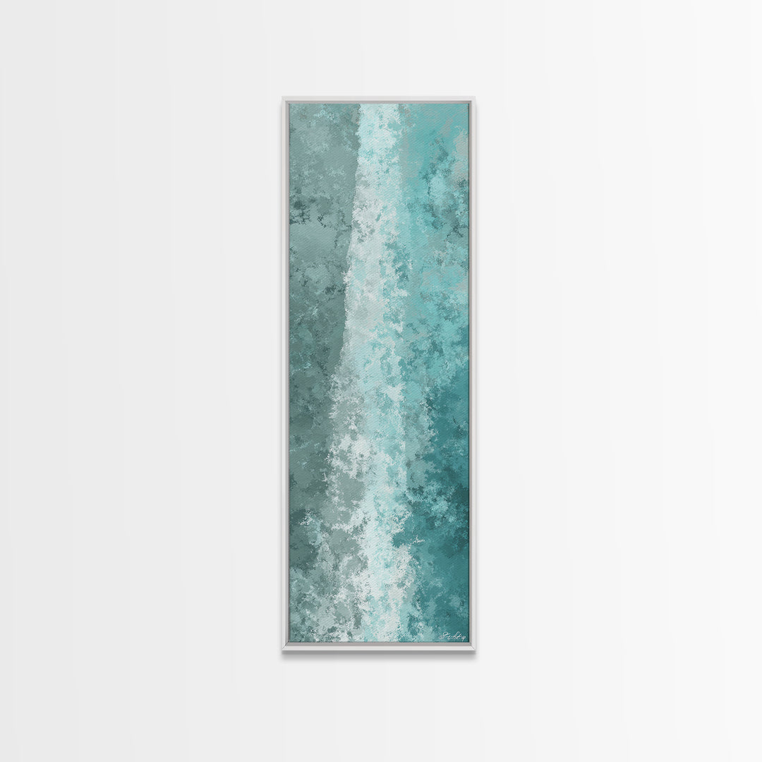 Abstract Marble Texture Canvas Print, Bathroom Art, Wall Decor, Bathroom Decor, Abstract Art, Spa, Contemporary Art, Wall Art, BAT-1x3-28