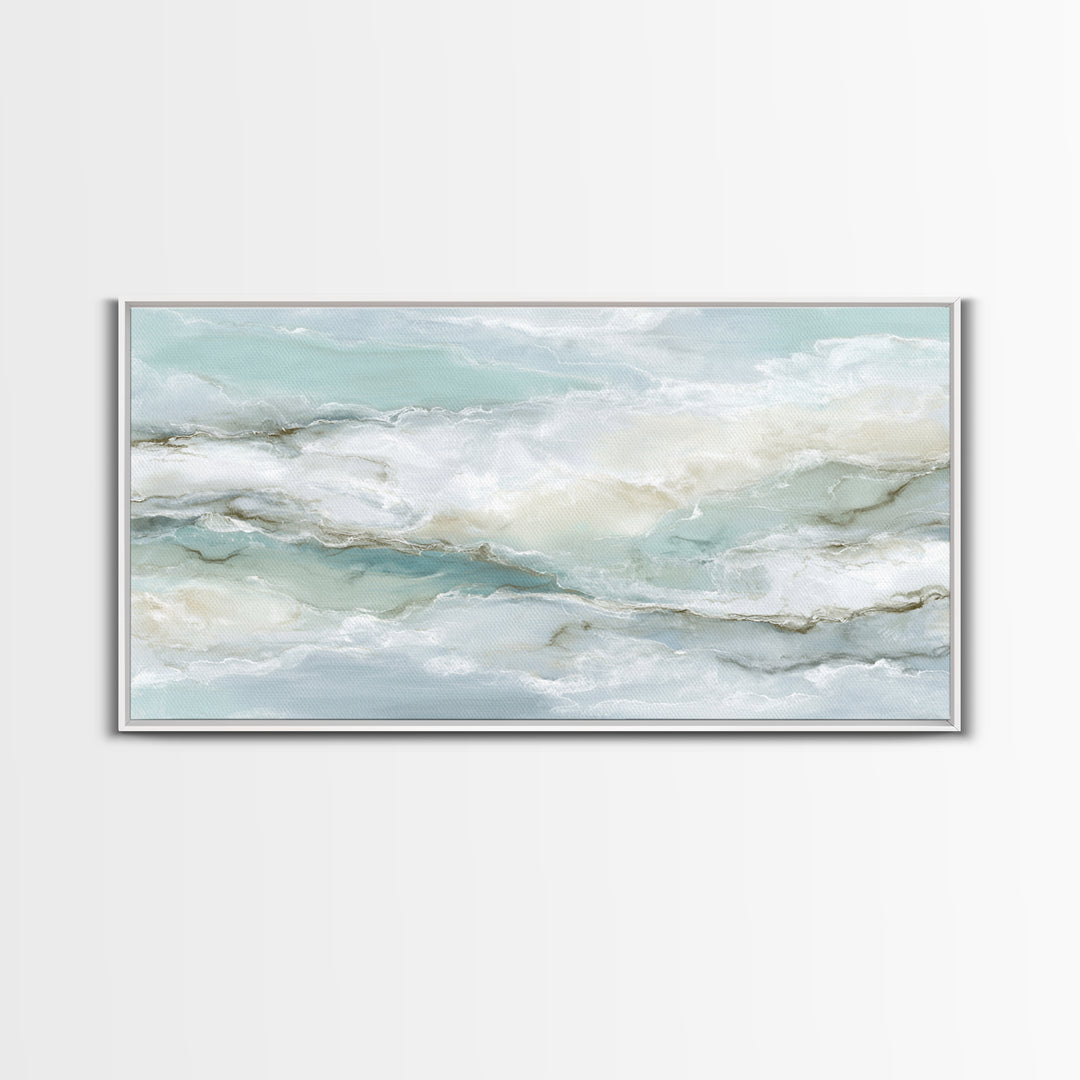 Abstract Marble Texture Framed Canvas Print, Bathroom Art, Printable Wall Art, Bathroom Decor, Spa, Bathroom Wall Decor, BAT-2x1-60