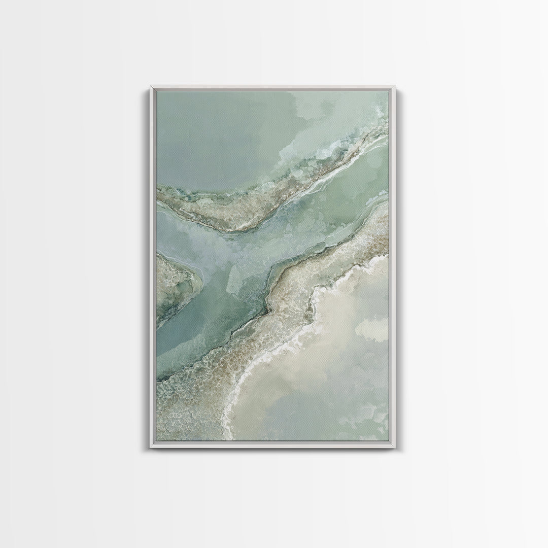 Soft Figure Line Drawing Canvas Print, Bathroom Art, Wall Decor, Bathroom Decor, Oil Painting, Spa, Contemporary Art, BAT-2x3-39
