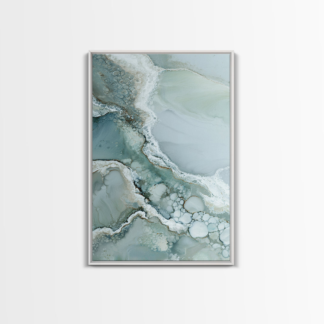 Abstract Marble Texture Framed Canvas Print, Bathroom Art, Funny Bathroom Art, Bathroom Decor, Abstract Art, Spa, Art Print, BAT-2x3-48