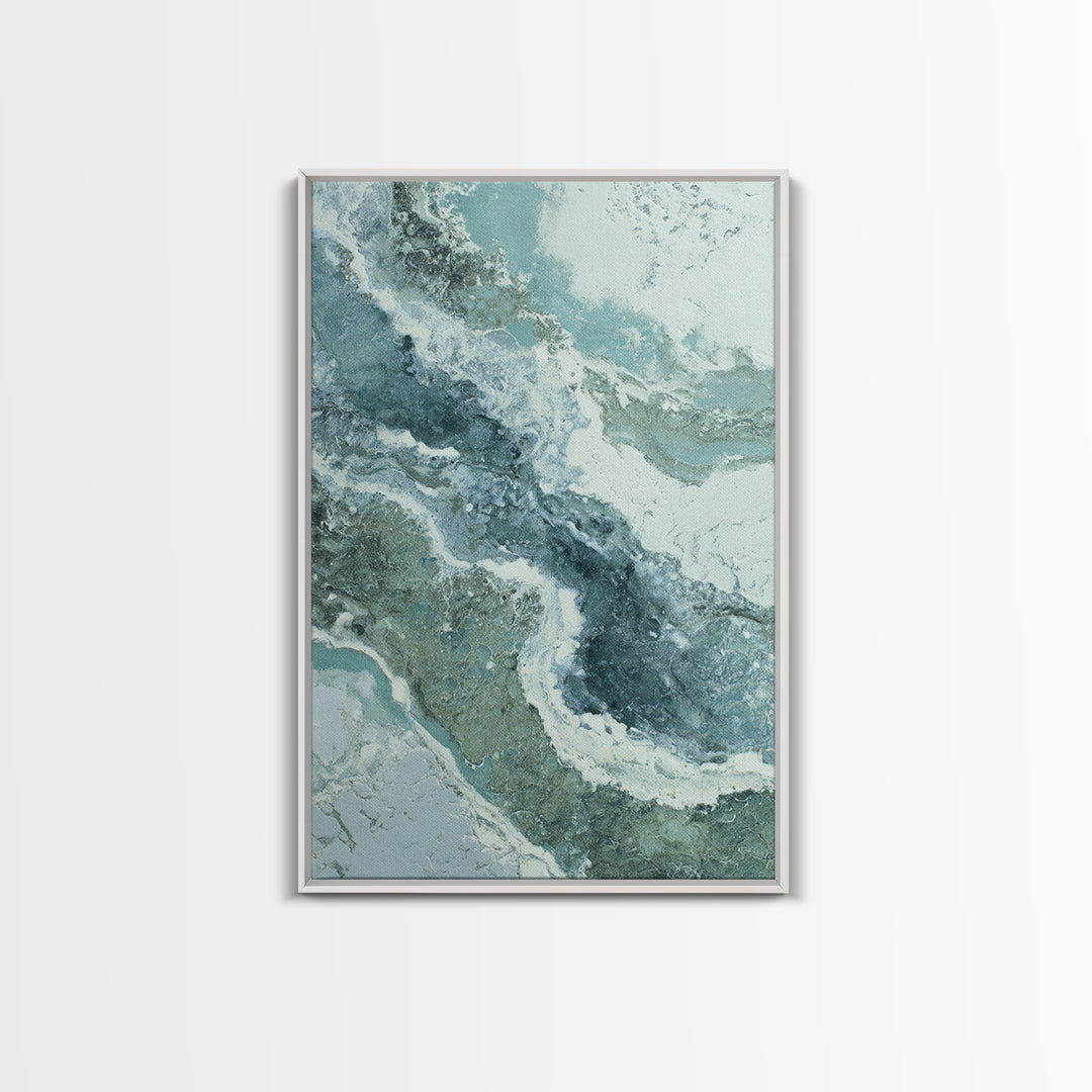 Abstract Marble Texture Canvas Print, Bathroom Art, Neutral Decor, Bathroom Decor, Fine Art, Spa, Wall Art, Home Decor, BAT-2x3-72