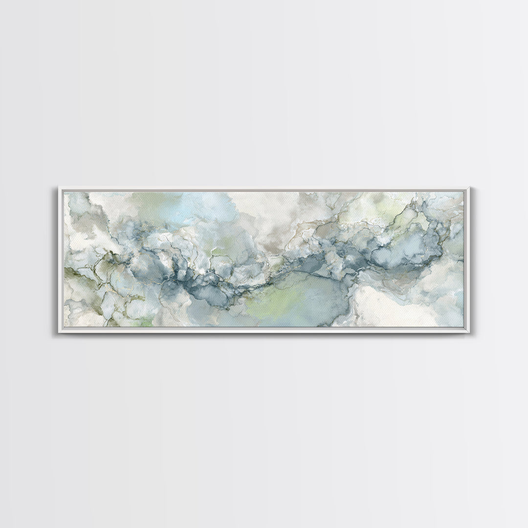 Abstract Marble Texture Framed Canvas Print, Bathroom Art, Art Print, Bathroom Decor, Fine Art, Spa, Custom Pet Portrait, BAT-3x1-56