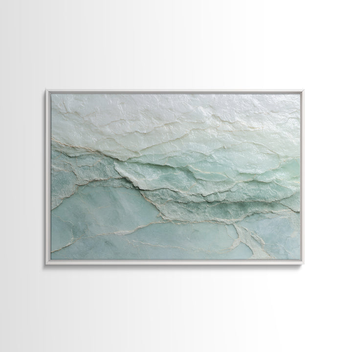 Abstract Marble Texture Canvas Print, Bathroom Art, Wall Hanging, Bathroom Decor, Abstract Art, Spa, Modern Art, BAT-3x2-44