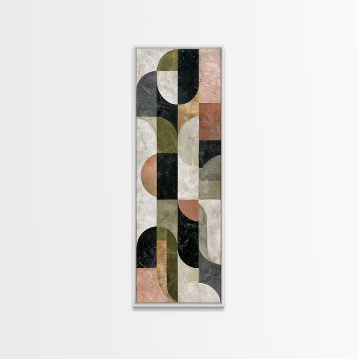 Abstract Marble Texture Canvas Print, Black and White Art, Original Art, Living Room Decor, Abstract Art, Monochrome, BAW-1x3-27