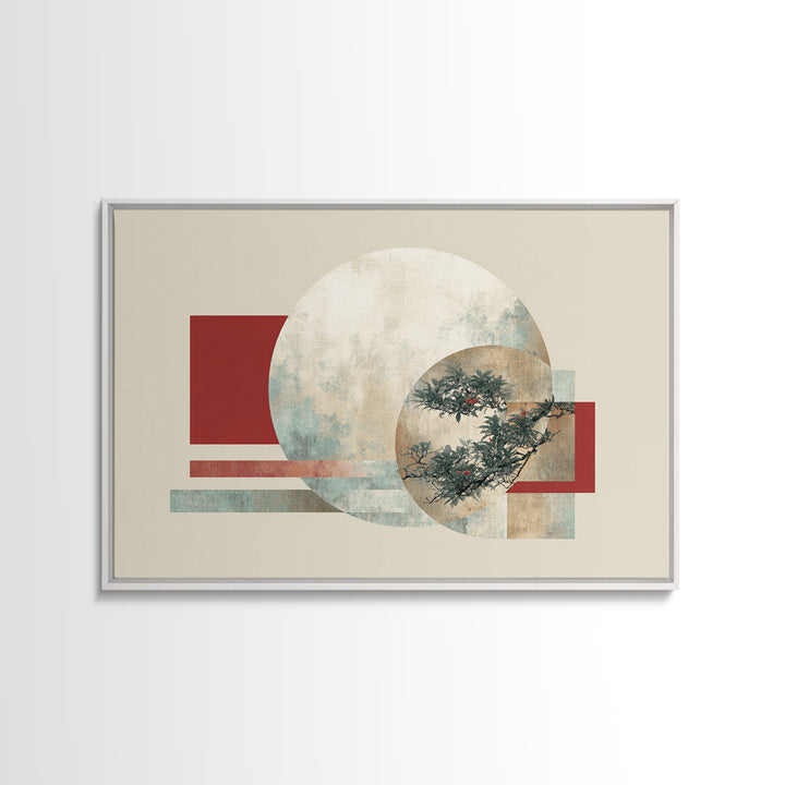 Large Circle and Line Abstract Canvas Print, Black and White Art, Set of 3 Prints, Living Room Decor, Fine Art, Monochrome, BAW-3x2-52