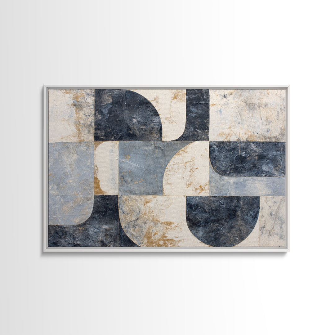 Abstract Marble Texture Canvas Print, Black and White Art, Digital Art, Living Room Decor, Abstract Art, Monochrome, BAW-3x2-67