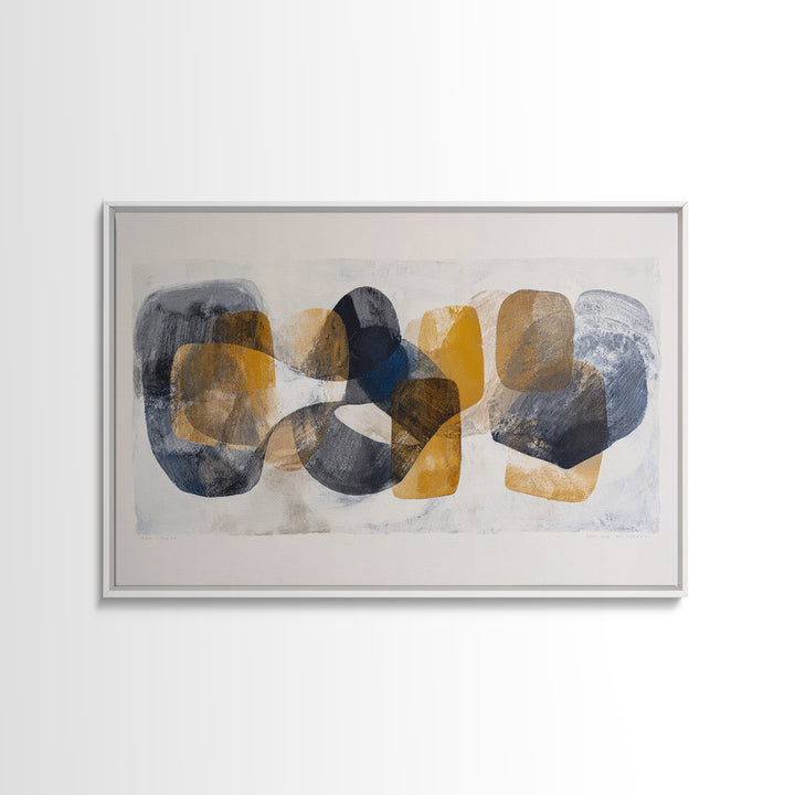 Abstract Charcoal Gestures on White Paper Canvas Print, Black and White Art, Home Decor, Living Room Decor, Monochrome, BAW-3x2-80
