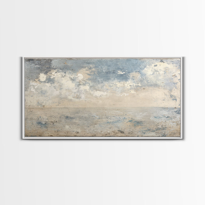 Seashell Collection Painted Like Natural Specimens Canvas Print, Beach Art, Wall Decor, Coastal Decor, Fine Art, Shore, BEA-2x1-48