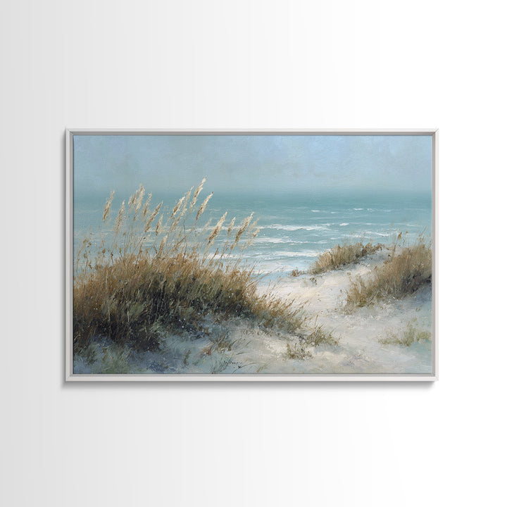 Sea Oats Swaying Canvas Print, Beach Art, Nautical Decor, Coastal Decor, Fine Art, Shore, Modern Decor, Fine Art Print, BEA-3x2-57