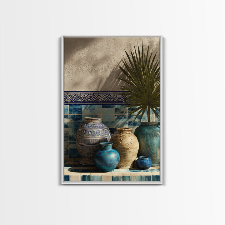 Tribal Neutral Pattern Canvas Print, Boho Art, Artwork, Living Room Decor, Fine Art, Bohemian, Boho Decor, Living Room Wall Art, BOH-2x3-70
