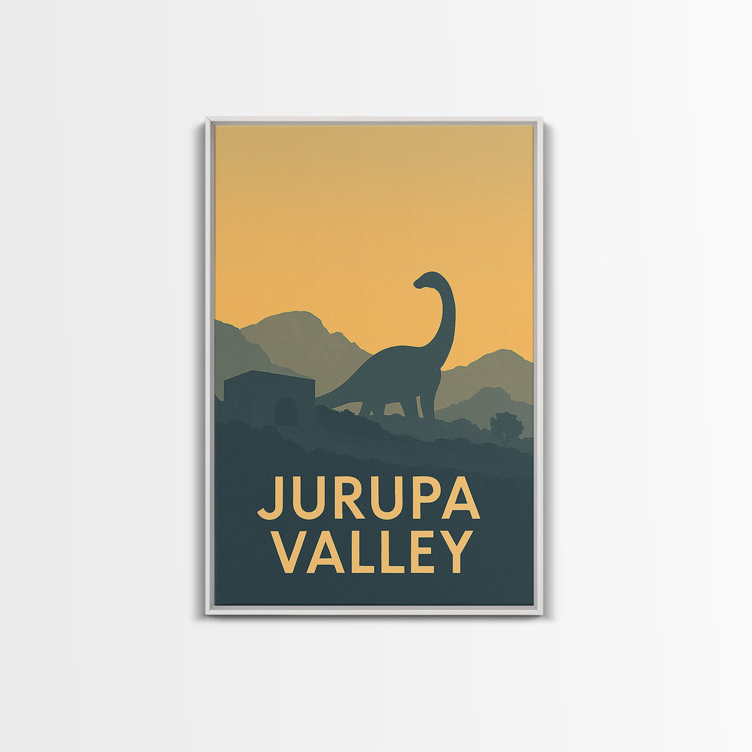 Jurupa Valley California Travel Poster, Canvas Print, Sunset Skyline Wall Art, Jurupa Valley Poster Print, Travel Art, City Art Print