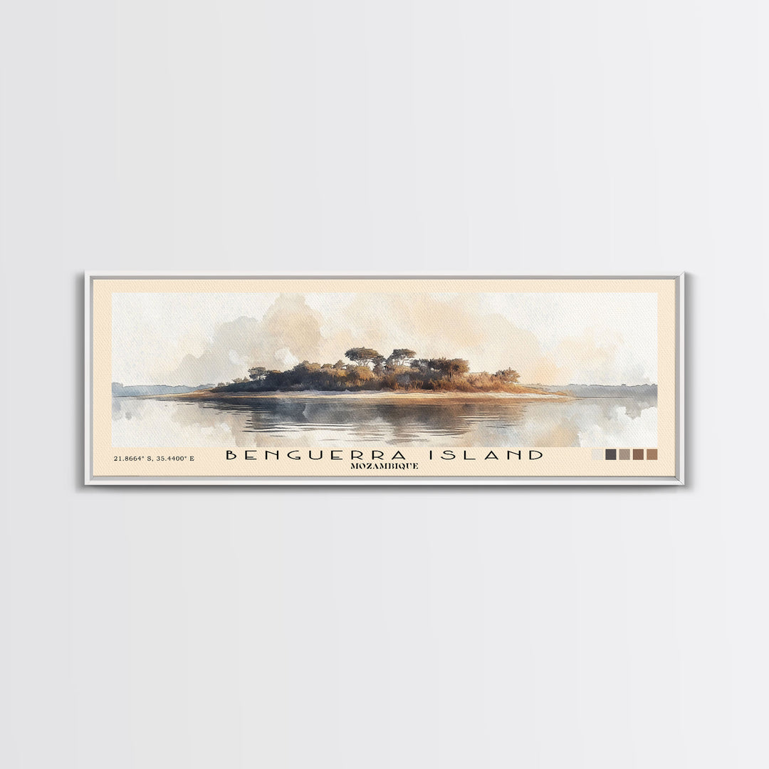 Benguerra Island, Mozambique Watercolor Print, Vacation Gift, Mozambique Wall Art, Vacation Wall Art, Vacatation Memories, Beach Decor, Beach Or Lakehouse Art
