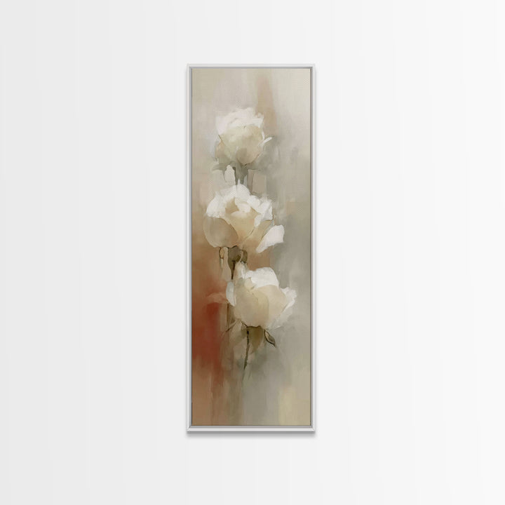 Blossoms Of Hope, Framed Canvas Print, Christian Wall Art, Christian Art Canvas, Christian Decor, Christian Gift Ideas, Tall Skinny Art Pri