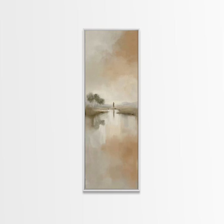Dawn Of Mercy – Framed Canvas Print – Skinny Art – Christian Art Canvas – Jesus Painting – Christian Wall Art – Christmas Art