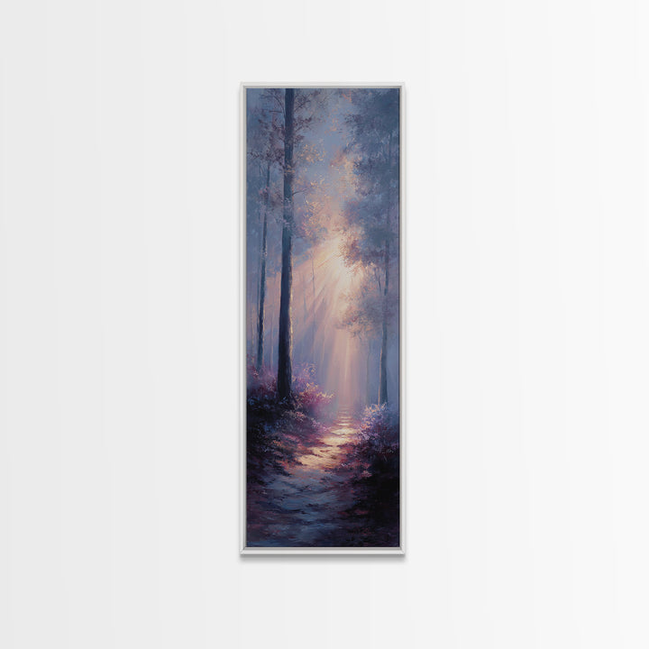 Forest Of Glory – Framed Canvas Print – Tall Narrow Wall Art – Christian Painting – Christian Art – Christian Art Canvas – Christian Wall A