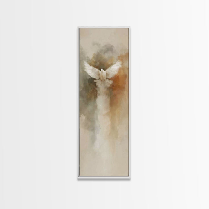 Spirit Of Glory – Framed Canvas Print – Christian Art Print – Christian Wall Art – Skinny Art – Christian Christmas Art – Christian Art Can