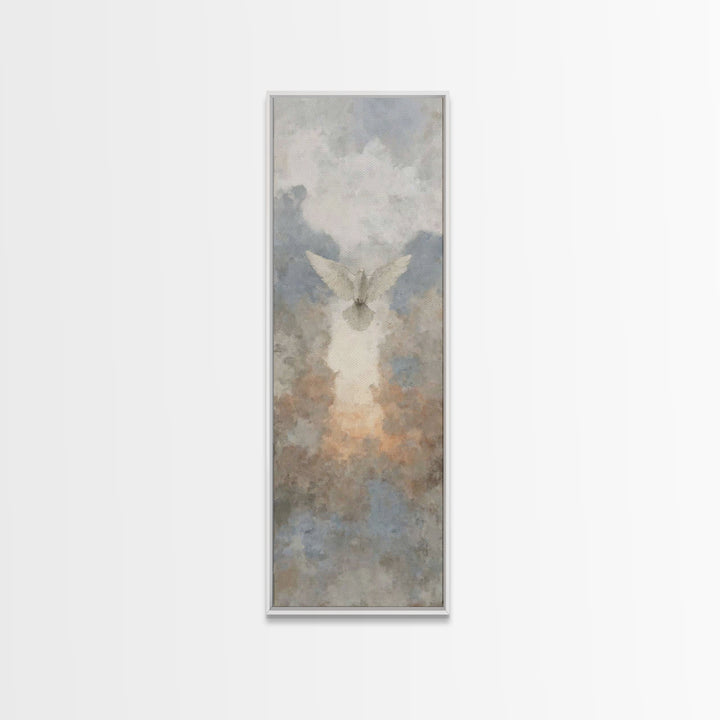Ascending Grace | Framed Canvas Print | Christian Art Canvas | Jesus Painting | Christian Wall Art | Christmas Art | Christian Decor | Art