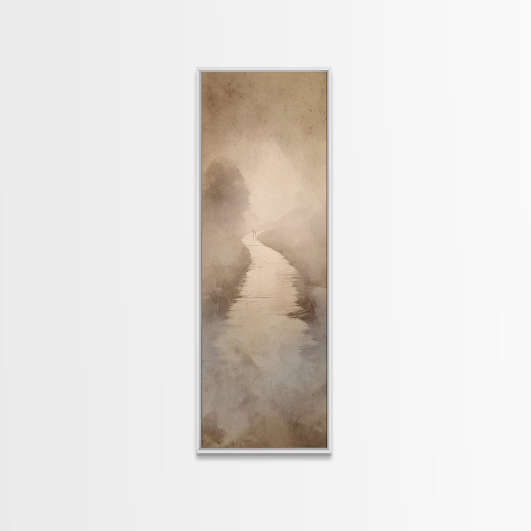 Forest Of Hope – Framed Canvas Print – Skinny Art – Christian Wall Art – Christian Art Canvas – Modern Christian Art – Christmas Art