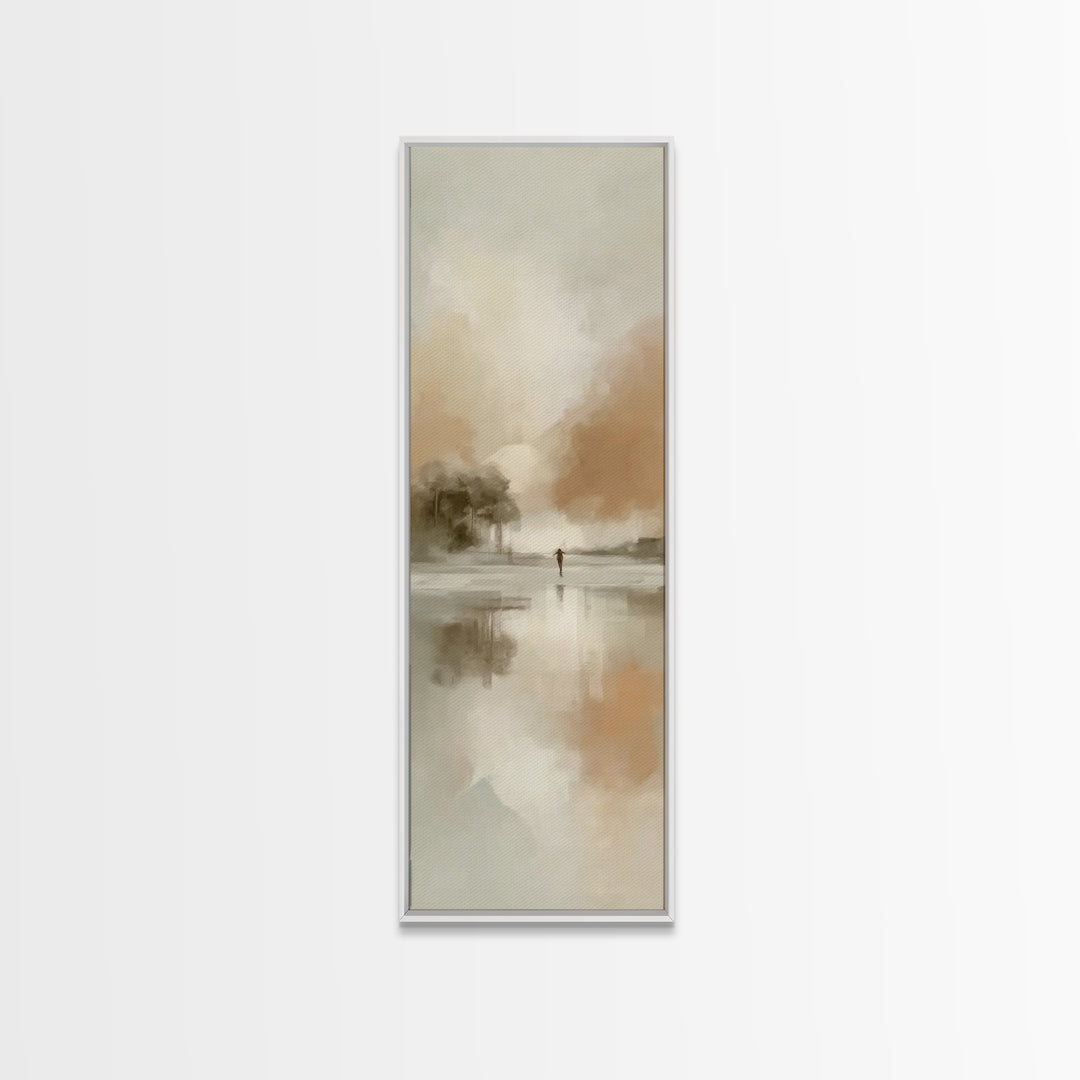 Fields Of Mercy – Framed Canvas Print – Skinny Art – Christian Wall Art – Abstract Christian Art – Christian Art Gift