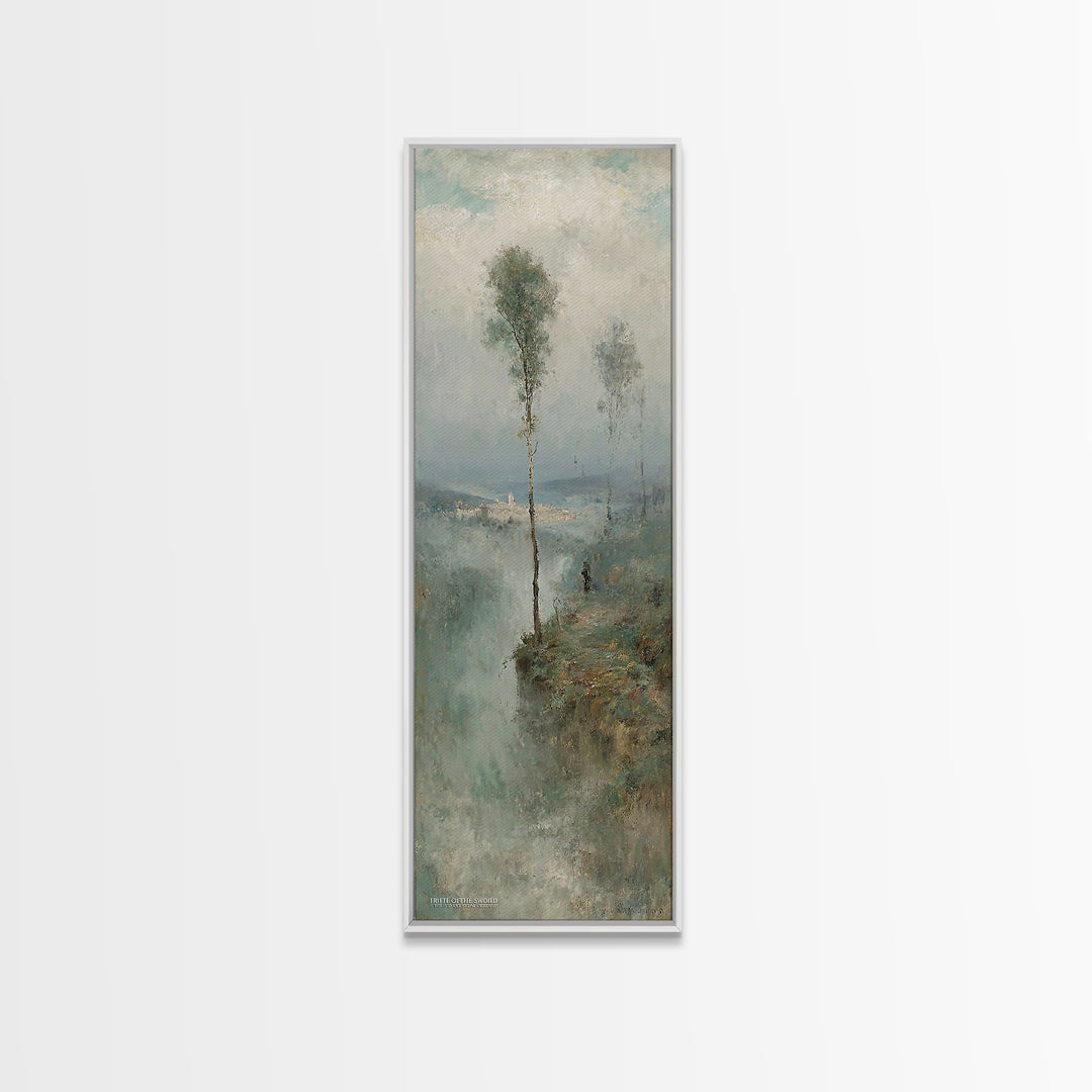 Horizon Of Grace – Framed Canvas Print – Narrow Art – Christian Wall Art – Vintage Christian Art – Christian Art Canvas – Christian Paintin
