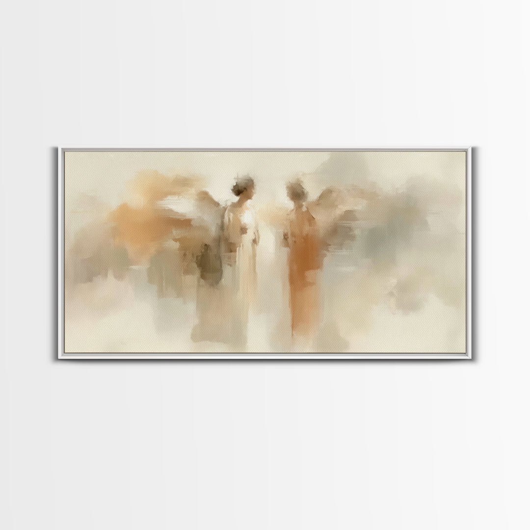 Whispered Glory – Framed Canvas Print – Christian Christmas Art – Christian Art Canvas – Subtle Christian Art – Christian Wall Art