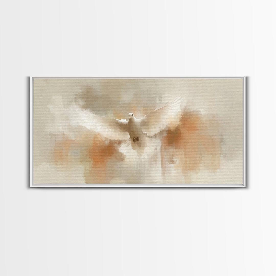 Eternal Refuge – Framed Canvas Print – Christian Wall Art – Christian Art Canvas – Christian Painting – Christmas Art – Christian Decor
