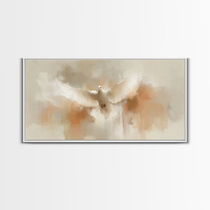 Eternal Refuge – Framed Canvas Print – Christian Wall Art – Christian Art Canvas – Christian Painting – Christmas Art – Christian Decor