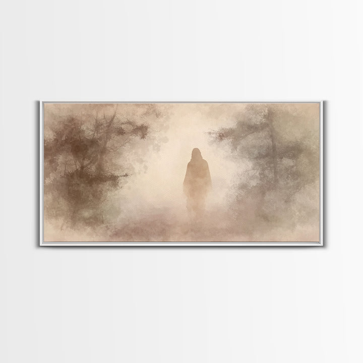 Path Of Salvation – Framed Canvas Print – Christian Wall Art – Christian Christmas Art – Jesus Canvas Art – Christian Decor – Jesus Art