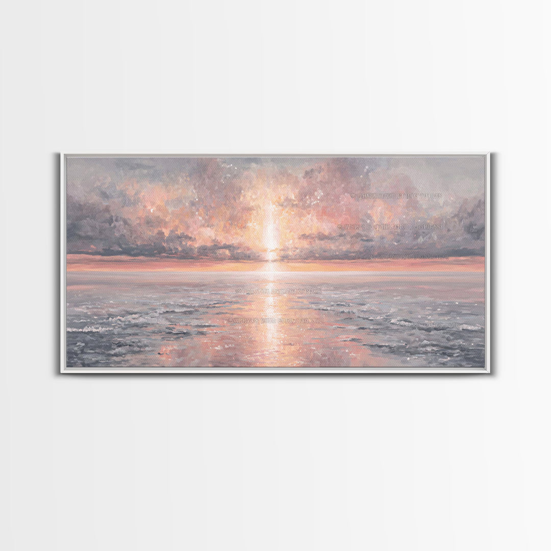 Eternal Light, Framed Canvas Print, Christian Wall Art, Christian Art Canvas, Christian Christmas Art, Christian Art Work, Christian Gift,