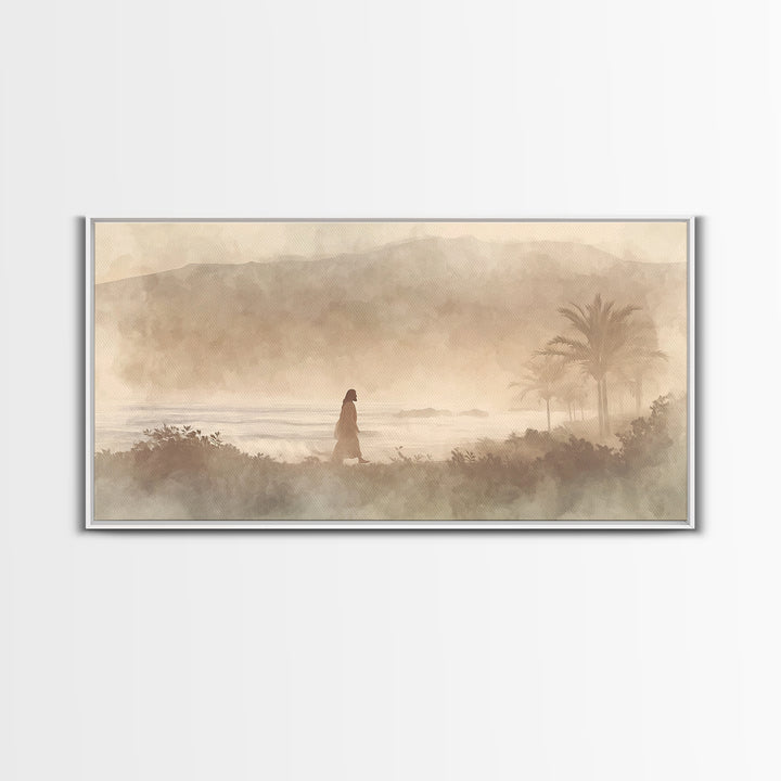 Silent Wonder – Framed Canvas Print – Christian Art Print – Subtle Christian Art – Christian Wall Art – Unique Christian Art – Christian Ch