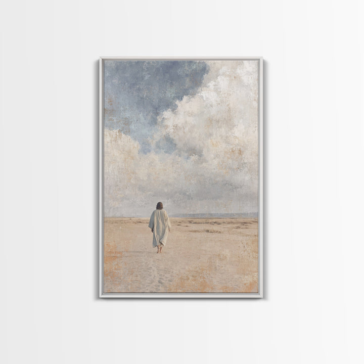Boundless Grace, Framed Canvas Print, Christian Wall Art, Christian Art Canvas, Jesus Painting, Modern Christian Art, Christian Gift Ideas
