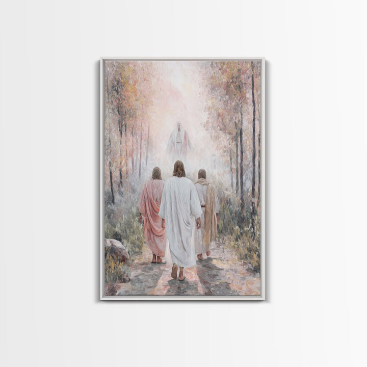 Forest Revelation, Framed Canvas Print, Christian Art Canvas, Christian Wall Art, Christian Paintings, Christian Art Work, Christian Gift I