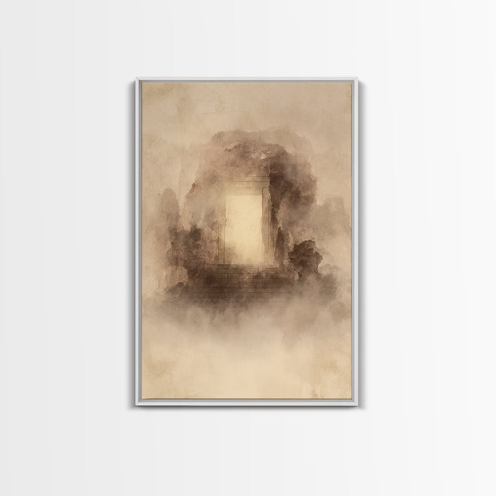 Holy Dawn | Framed Canvas Print | Christian Wall Art | Jesus Painting | Christian Art | Christian Canvas | Christian Decoration
