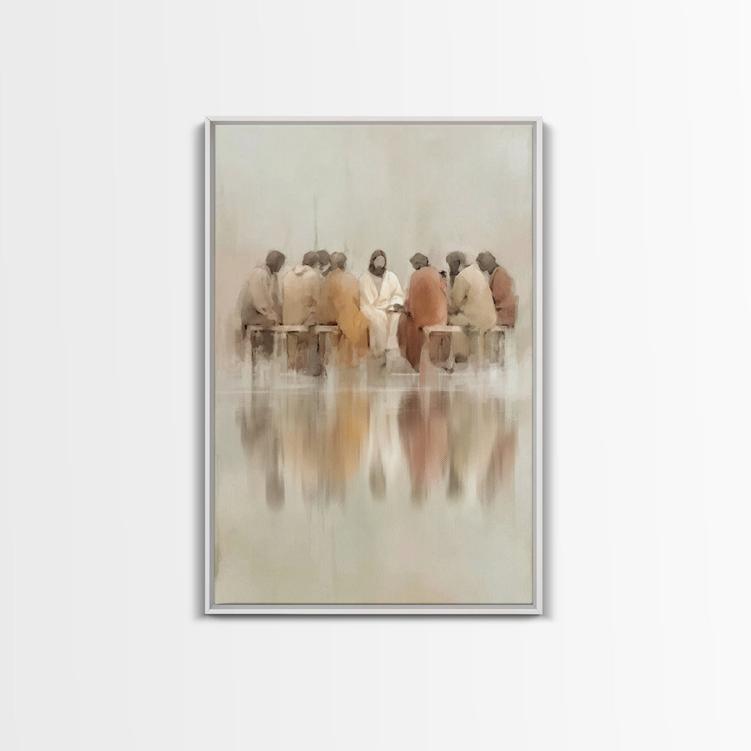 Empty Tomb Light, Framed Canvas Print, Christian Wall Art, Christian Art Canvas, Christian Painting, Christian Gift, Minimalist Christian A