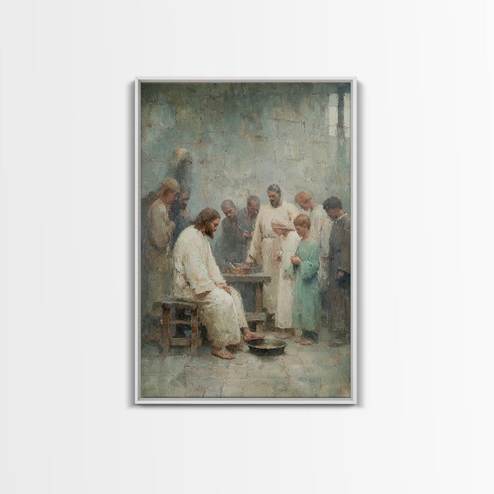 Redeeming Dawn Glow | Framed Canvas Print | Christian Wall Art | Jesus Painting | Christian Art Canvas | Christian Decorations | Unique Chr