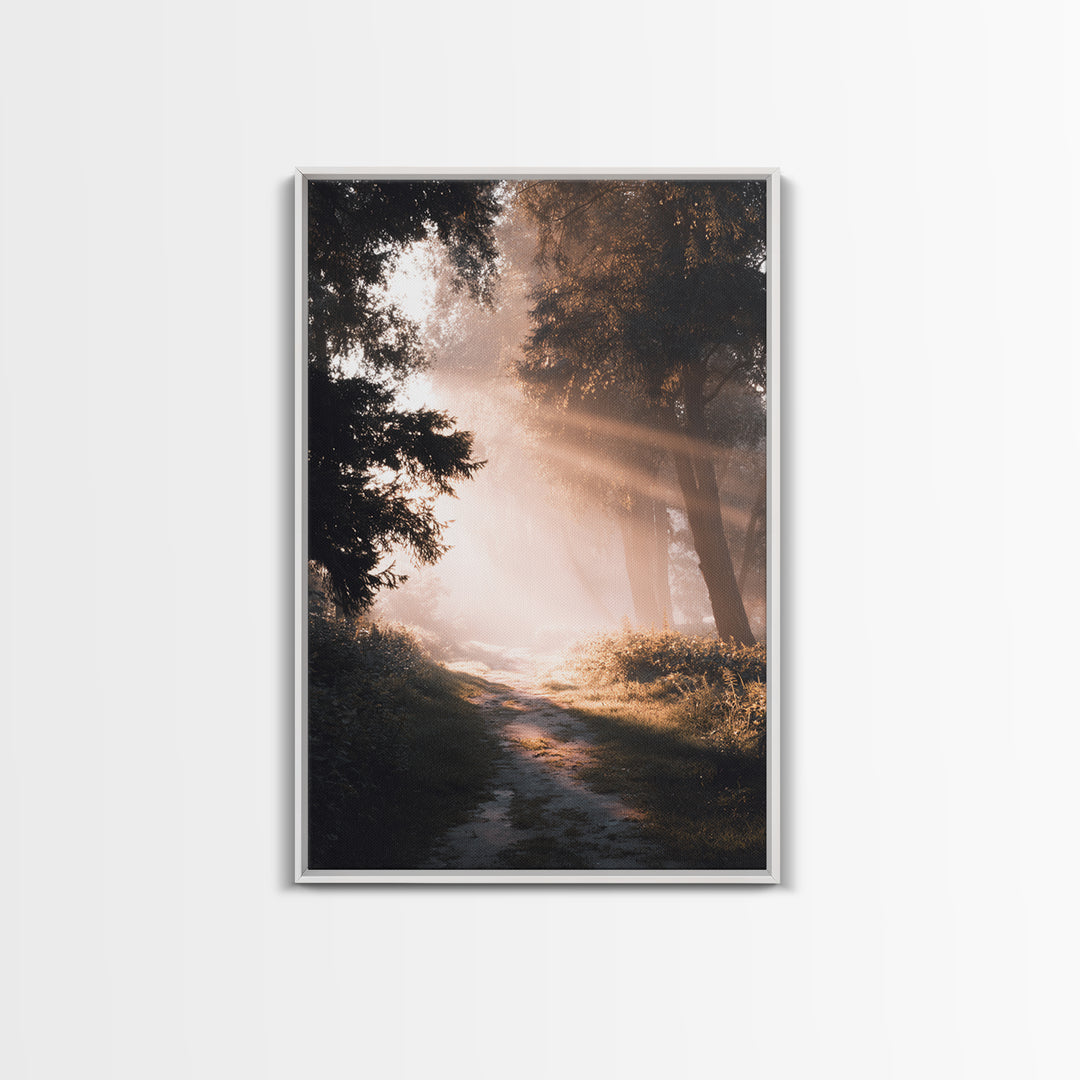 Path Of Glory – Framed Canvas Print – Christian Wall Art – Christian Art Canvas – Pastoral Scenery – Christian Art – Christian Gift Ideas