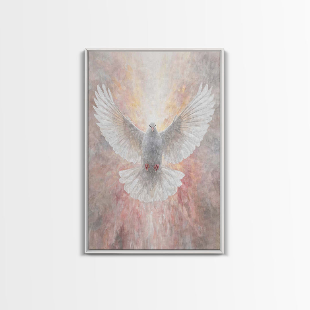 Glory Of Peace | Framed Canvas Print | Christian Wall Art | Christian Art Canvas | Christian Art Work | Christian Gift | Christian Painting