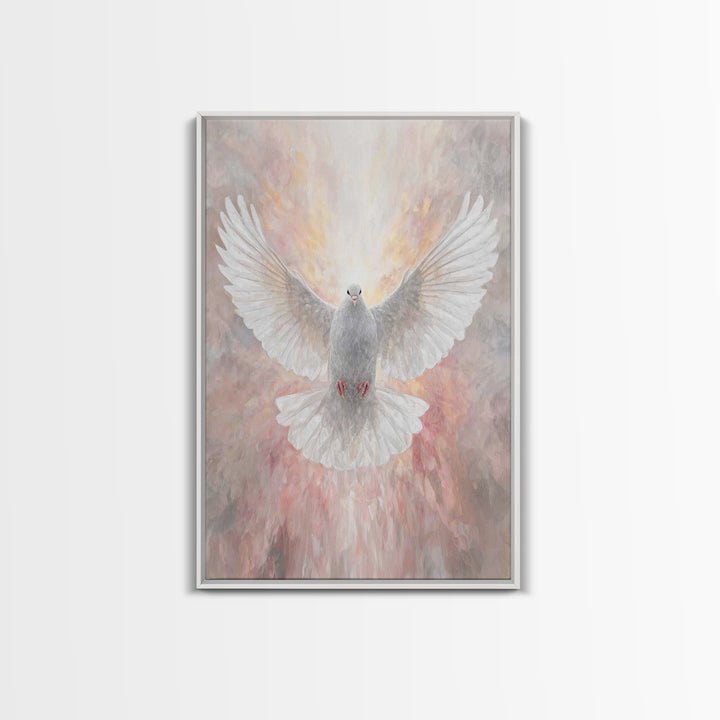 Glory Of Peace | Framed Canvas Print | Christian Wall Art | Christian Art Canvas | Christian Art Work | Christian Gift | Christian Painting