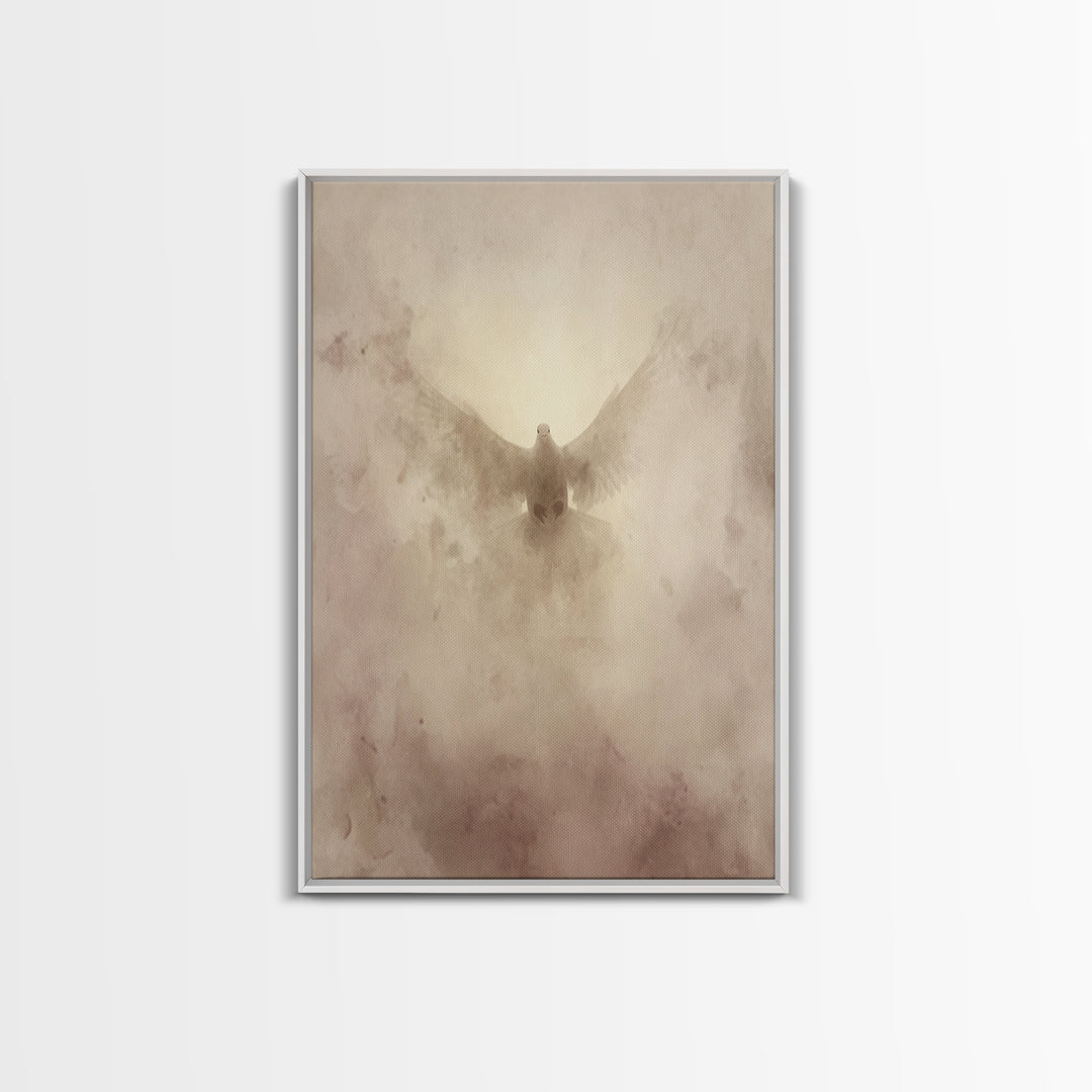 Burst Of Divine Light – Framed Canvas Print – Christian Art Canvas – Christian Art – Christian Wall Art – Christian Decor – Christian Chris