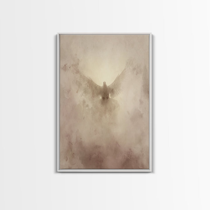 Burst Of Divine Light – Framed Canvas Print – Christian Art Canvas – Christian Art – Christian Wall Art – Christian Decor – Christian Chris