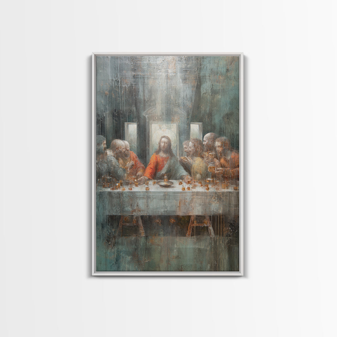 Temple Of Grace | Framed Canvas Print | Christian Art Canvas | Christian Wall Art | Subtle Christian Art | Christian Gift | Jesus Art | Chr