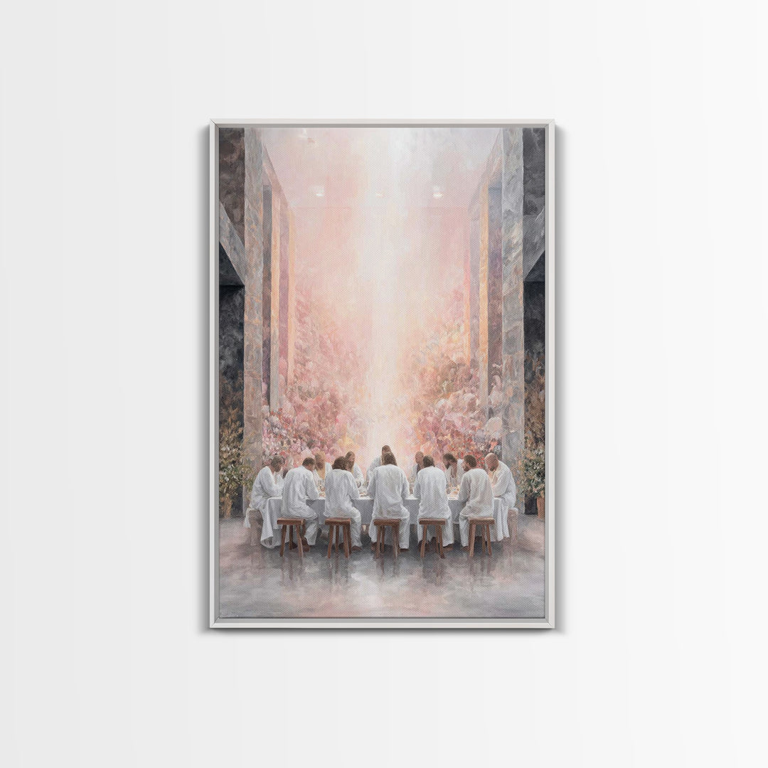 Bread Of Presence | Framed Canvas Print | Christian Art Canvas | Christian Wall Art | Christian Decor | Jesus Painting | Christian Gift | R