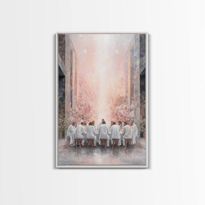 Bread Of Presence | Framed Canvas Print | Christian Art Canvas | Christian Wall Art | Christian Decor | Jesus Painting | Christian Gift | R