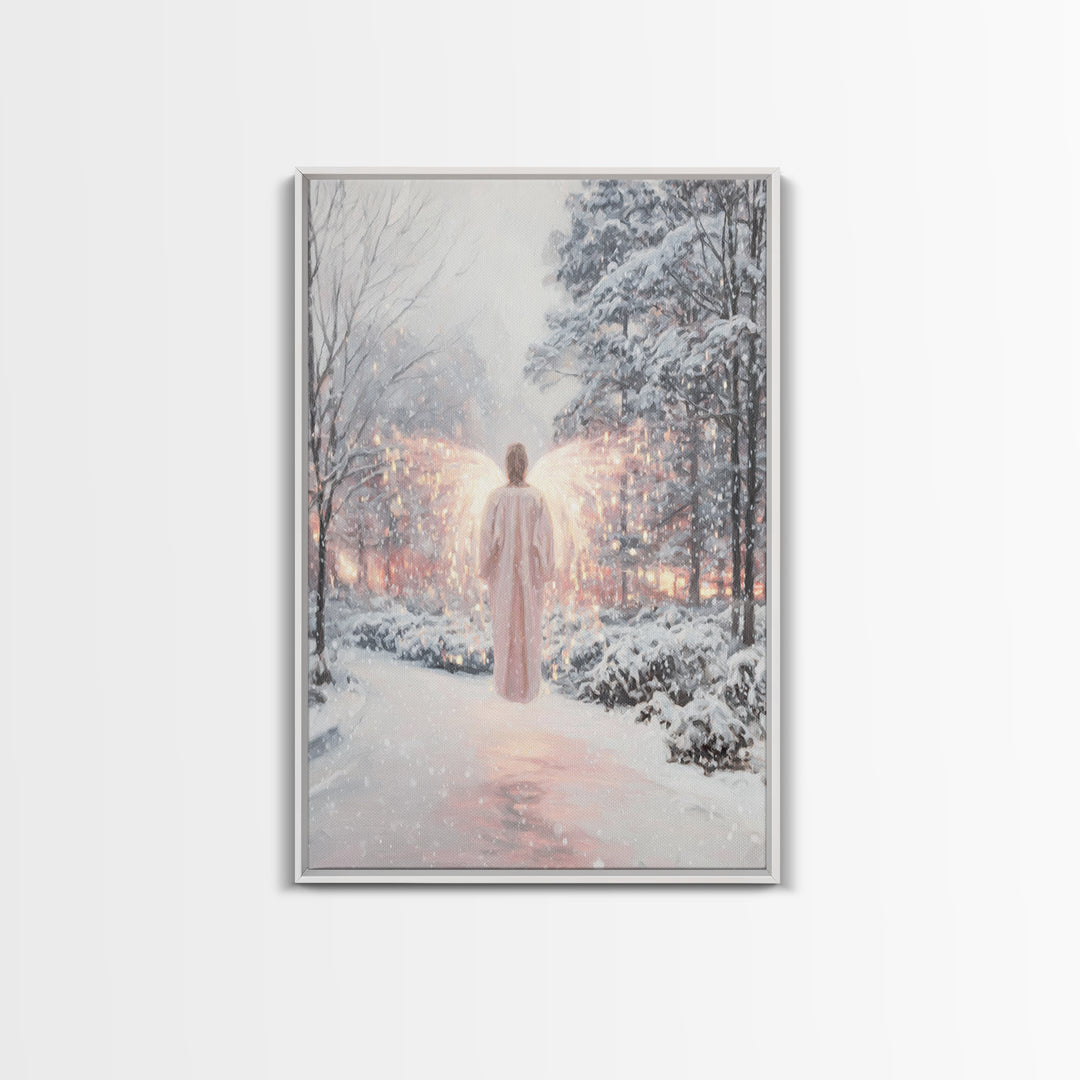 Lantern Of Heaven – Framed Canvas Print – Christian Art – Christian Wall Art – Christian Art Canvas – Christmas Art – Unique Christian Art