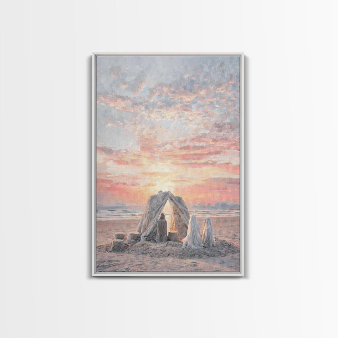 Sunrise Promise – Framed Canvas Print – Christian Art – Jesus Painting – Christian Art Canvas – Christian Wall Art – Christian Christmas Ar