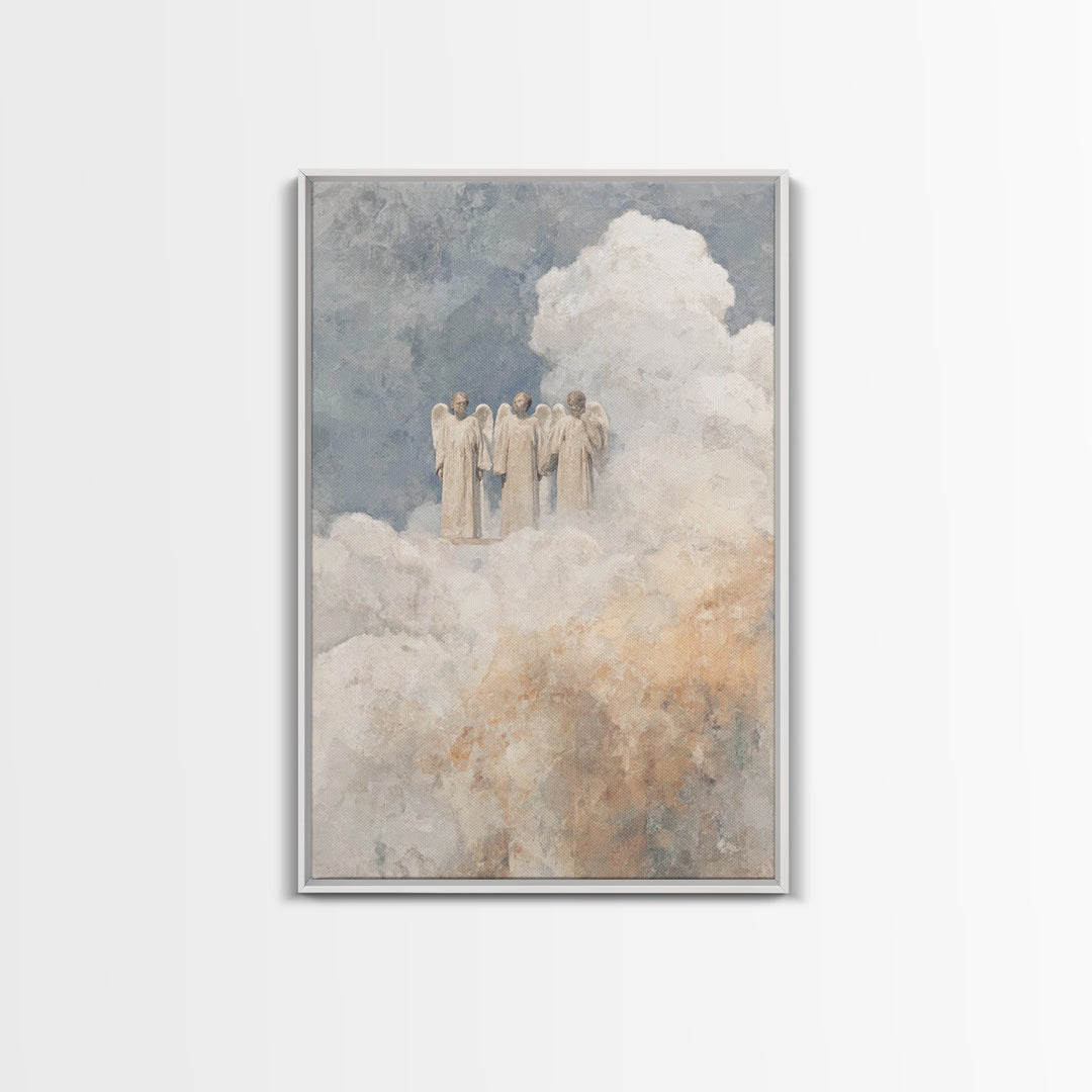 Ascension Grace – Framed Canvas Print – Christian Art – Christian Wall Art – Vintage Christian Art – Christian Art Canvas – Large Christian