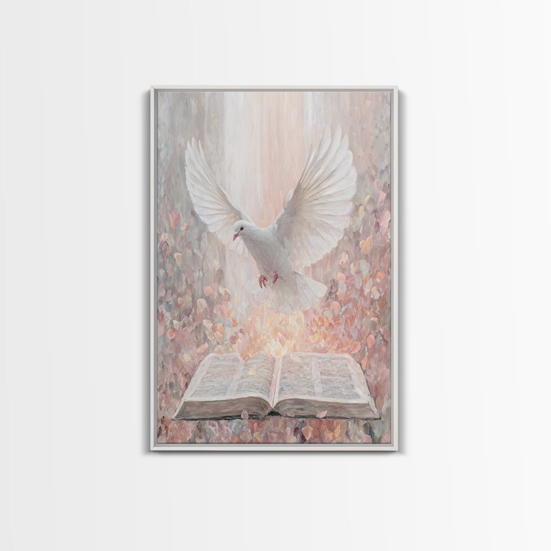 Graceful Promise – Framed Canvas Print – Christian Art Canvas – Christian Wall Art – Modern Christian Art – Christian Gift Ideas – Christma
